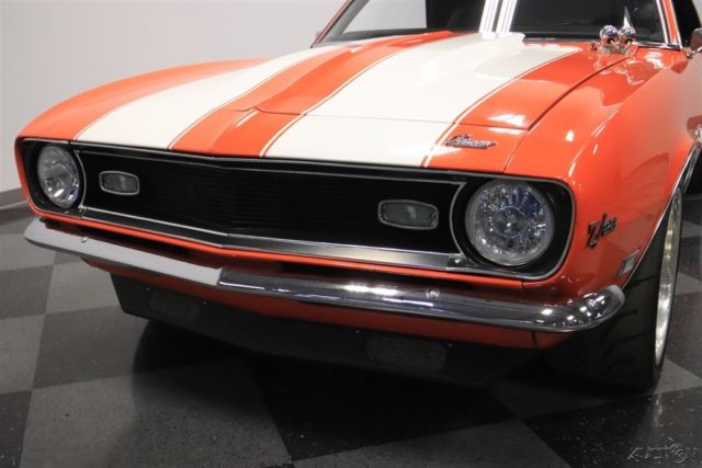 1968 Orange Chevrolet Camaro