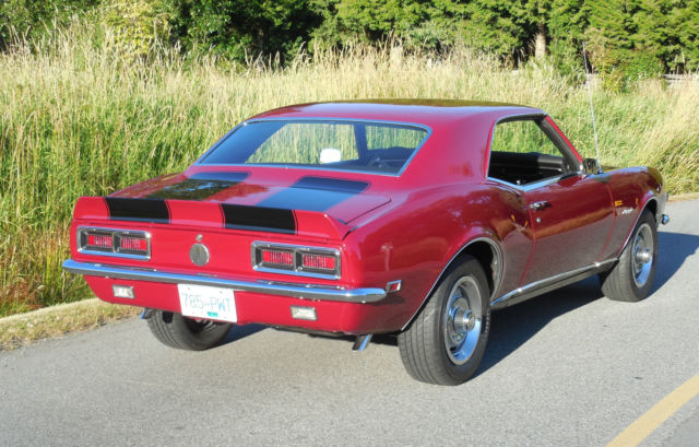 1968 Red Chevrolet Camaro Coupe