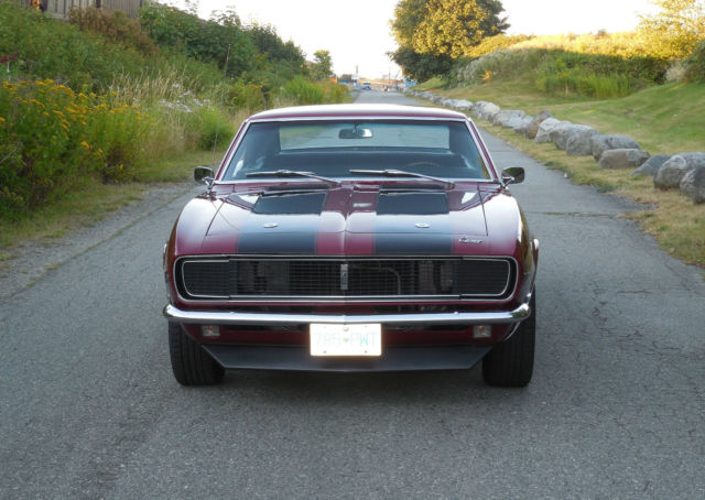 1968 Red Chevrolet Camaro Coupe