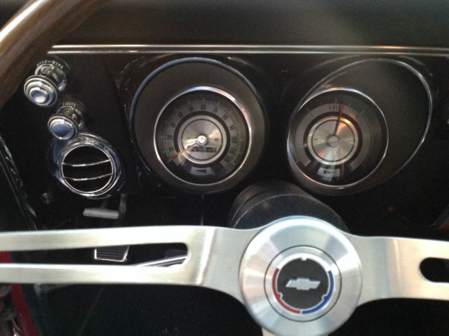 1968 Red Chevrolet Camaro Coupe