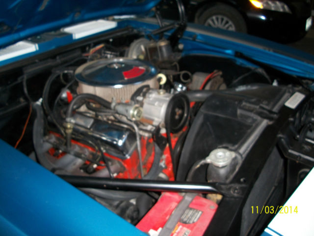 1968 Blue/White Chevrolet Camaro