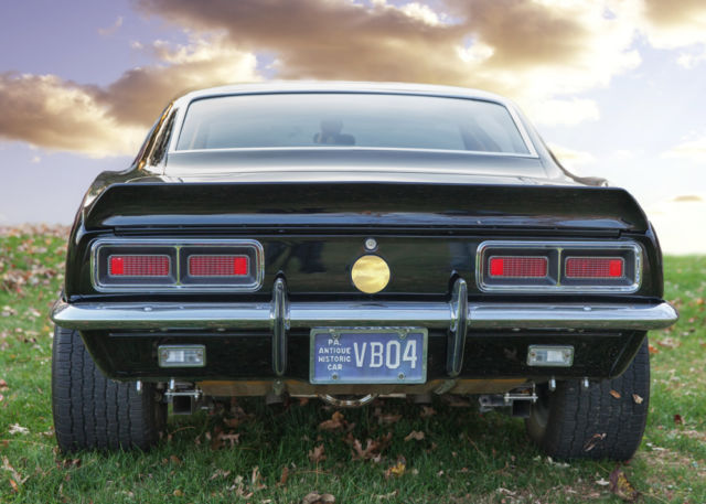 1968 Black Chevrolet Camaro RS/SS