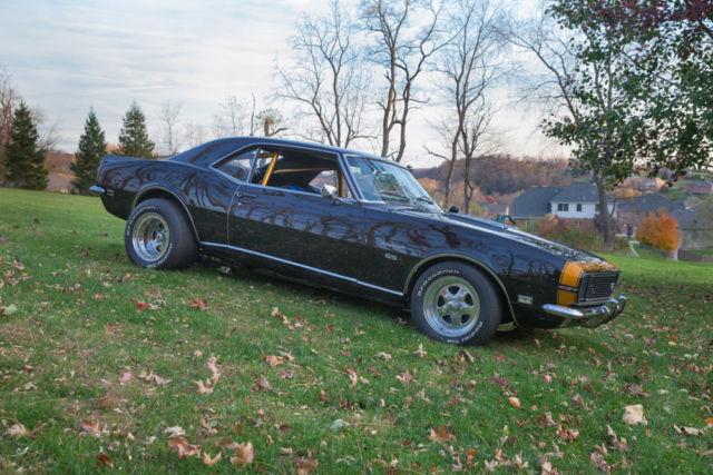 1968 Black Chevrolet Camaro RS/SS