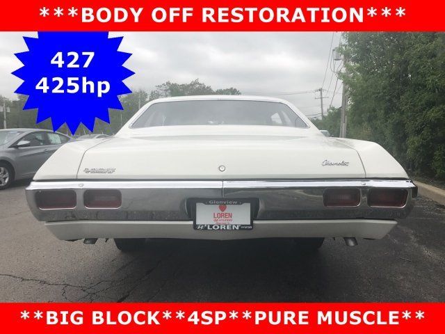 1969 White Chevrolet Bel Air/150/210 2dr Post