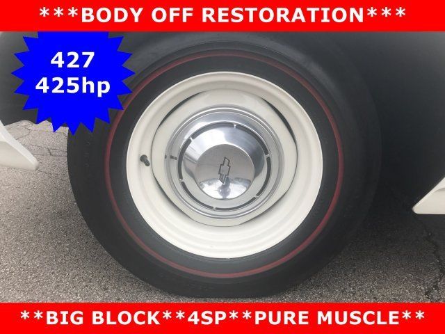 1969 White Chevrolet Bel Air/150/210 2dr Post