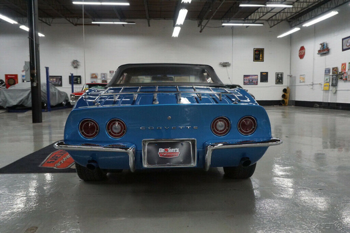 1969 Blue Chevrolet Corvette