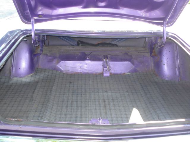 1969 plum Plymouth Road Runner Coupe