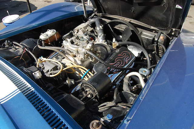 1969 Blue Chevrolet Corvette Coupe