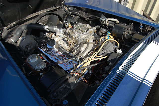 1969 Blue Chevrolet Corvette Coupe