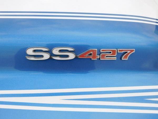 1969 Blue Chevrolet Corvette Coupe