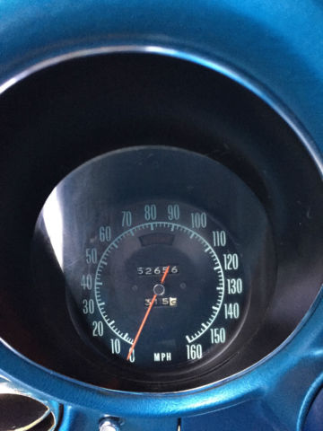 1969 Lemans blue Chevrolet Corvette Coupe