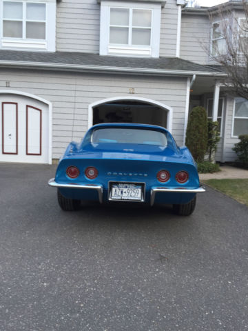 1969 Lemans blue Chevrolet Corvette Coupe