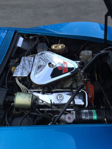 1969 Lemans blue Chevrolet Corvette Coupe