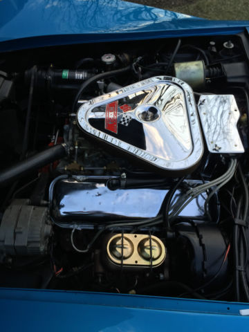 1969 Lemans blue Chevrolet Corvette Coupe