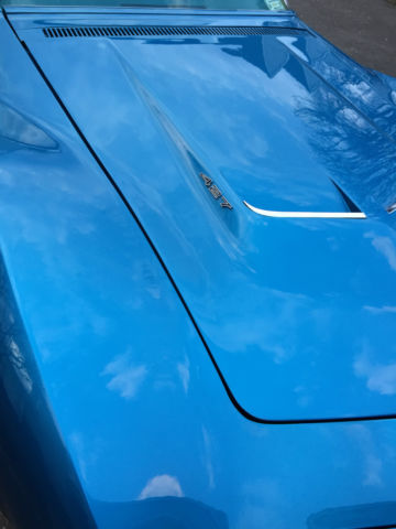 1969 Lemans blue Chevrolet Corvette Coupe