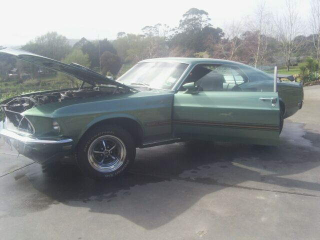 1969 Green Ford Mustang Coupe
