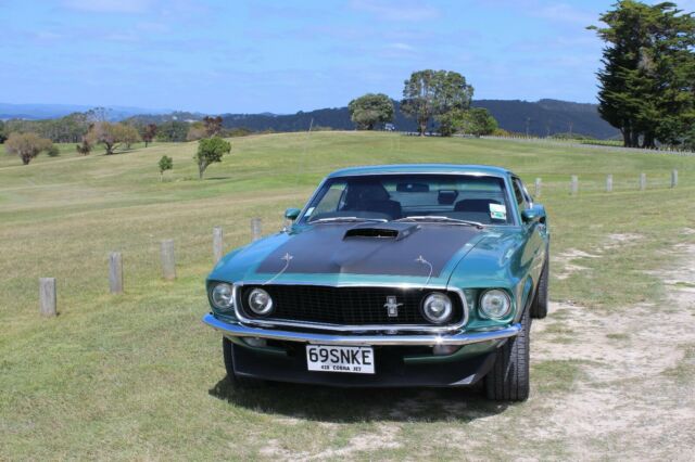 1969 Green Ford Mustang Coupe