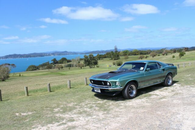 1969 Green Ford Mustang Coupe