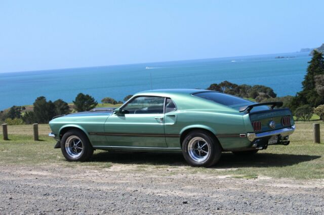 1969 Green Ford Mustang Coupe
