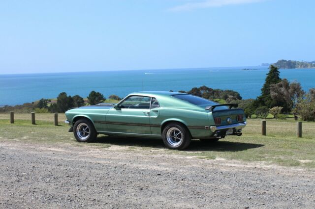 1969 Green Ford Mustang Coupe