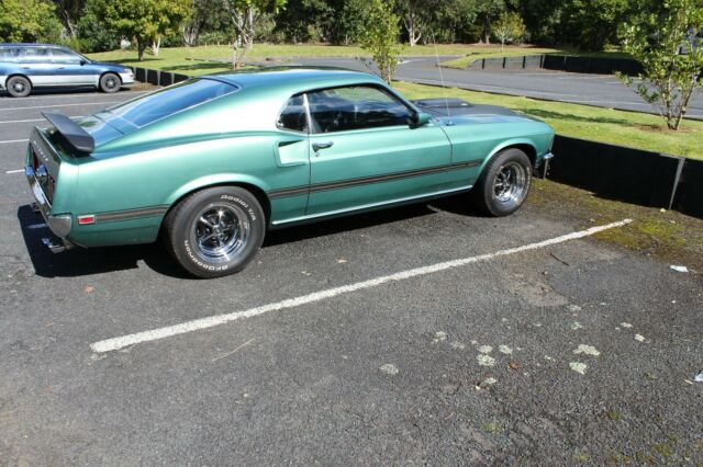 1969 Green Ford Mustang Coupe