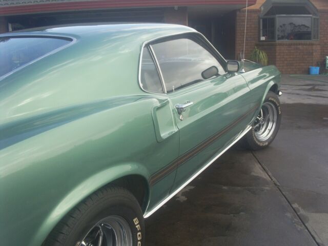 1969 Green Ford Mustang Coupe