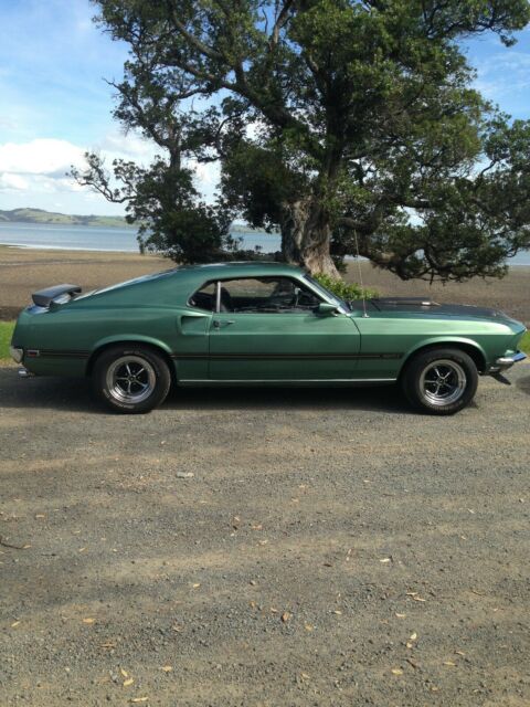 1969 Green Ford Mustang Coupe