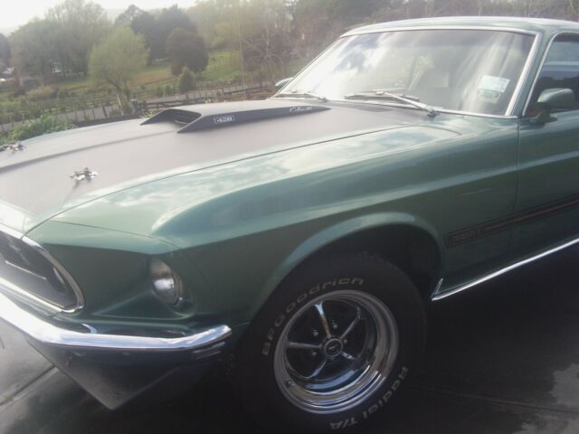 1969 Green Ford Mustang Coupe