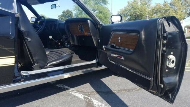 1969 Black Ford Mustang Coupe