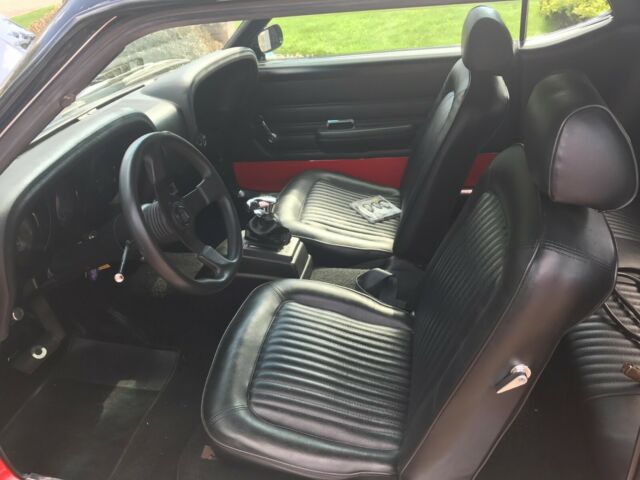 1969 Red & Black Ford Mustang Coupe