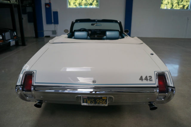 1969 Cameo White Oldsmobile 442 Convertible