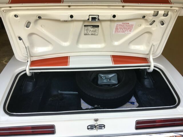 1969 White Chevrolet Camaro Coupe