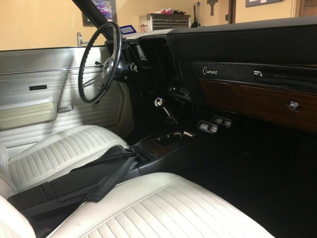 1969 White Chevrolet Camaro Coupe