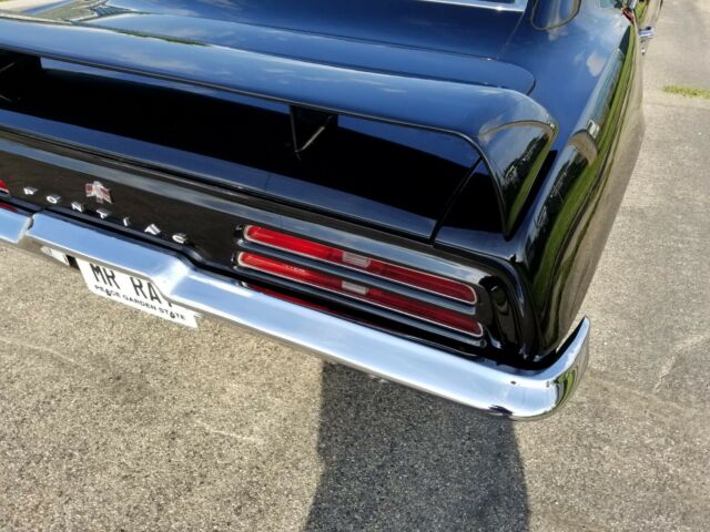 1969 Black Pontiac Firebird Coupe