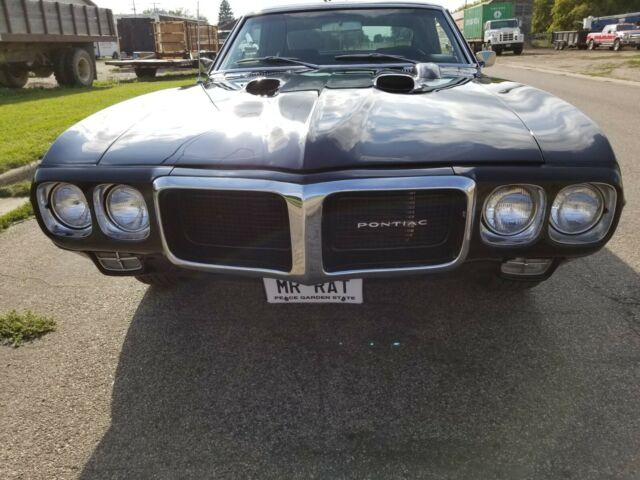 1969 Black Pontiac Firebird Coupe