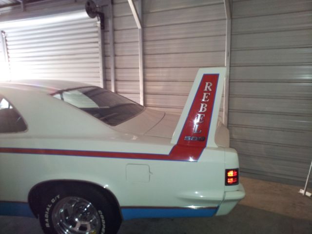 1969 White AMC Ambassador Big Wing