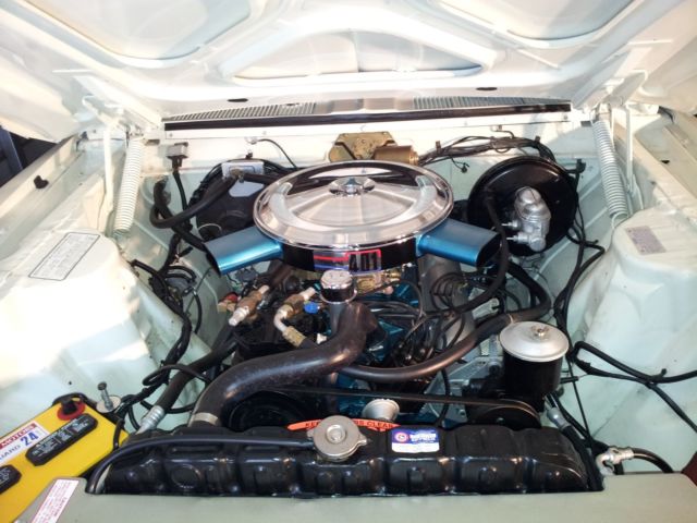 1969 White AMC Ambassador Big Wing