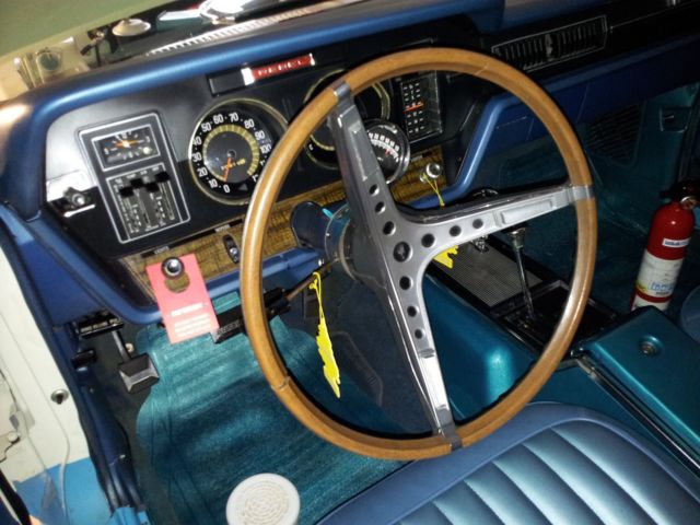 1969 White AMC Ambassador Big Wing