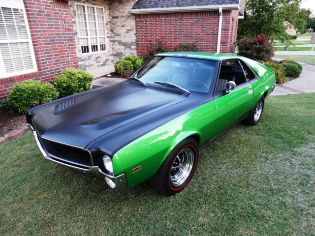 1969 Black/Green AMC AMX Coupe