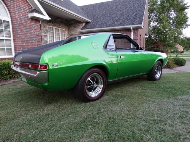 1969 Black/Green AMC AMX Coupe