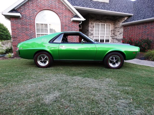 1969 Black/Green AMC AMX Coupe