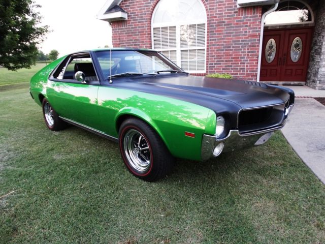 1969 Black/Green AMC AMX Coupe