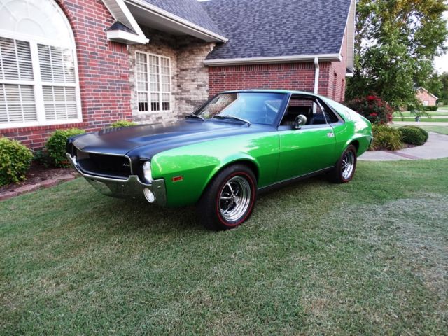 1969 Black/Green AMC AMX Coupe