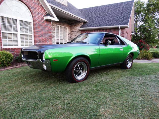 1969 Black/Green AMC AMX Coupe