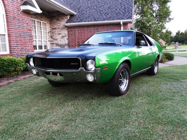1969 Black/Green AMC AMX Coupe