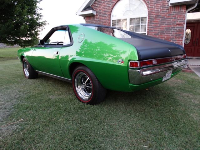1969 Black/Green AMC AMX Coupe
