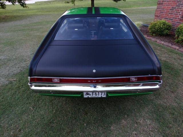 1969 Black/Green AMC AMX Coupe