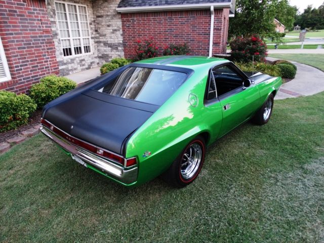 1969 Black/Green AMC AMX Coupe