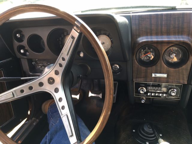 1969 Bittersweet Orange AMC AMX 2dr