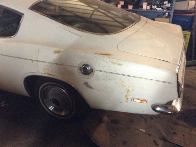 1969 White Plymouth Barracuda Fastback